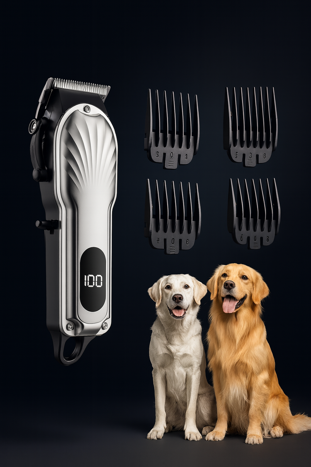PAPMINI Dog Grooming Kit – Professional Pet Clipper for Easy Home Grooming