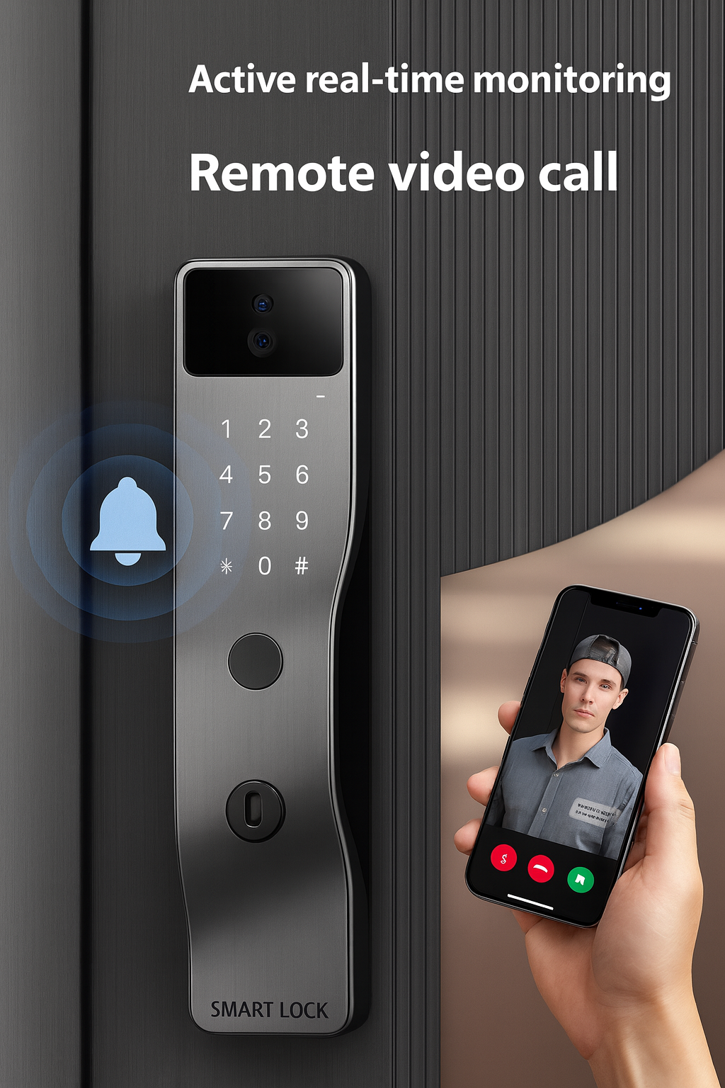 Smart Face Recognition & Fingerprint Door Lock