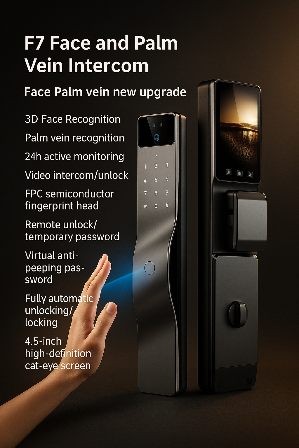 Smart Face Recognition & Fingerprint Door Lock